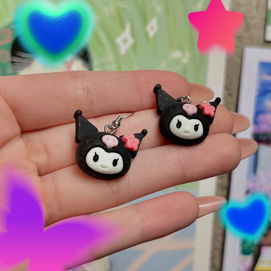 Kuromi earrings